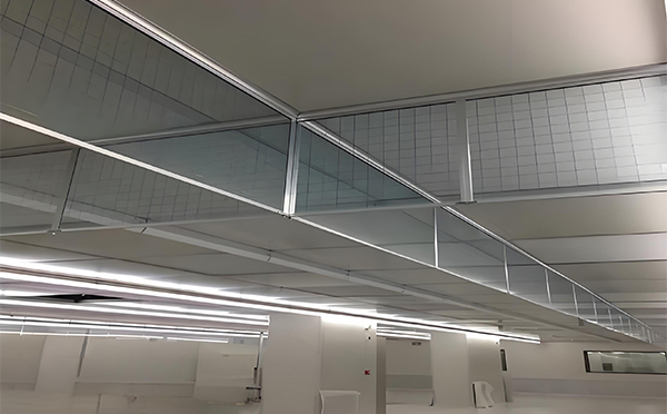 柯坪玻璃挡烟垂壁