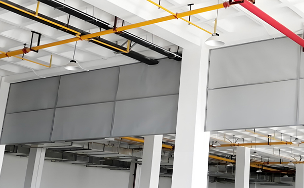 商场防烟分区常闭节点:柯坪挡烟垂壁高度与控制器接线图解 商场防烟分区常闭节点:柯坪挡烟垂壁高度与控制器接线图解