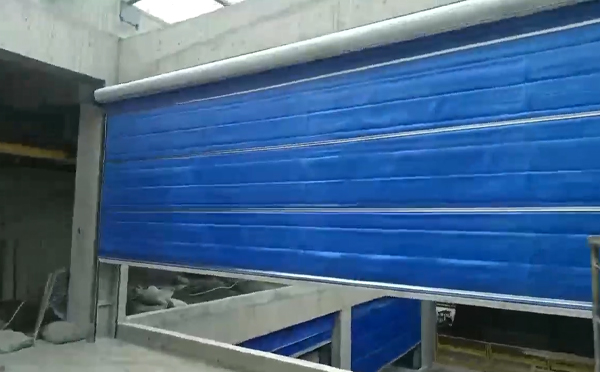 大型物流园区完成柯坪防火门整体安装工程